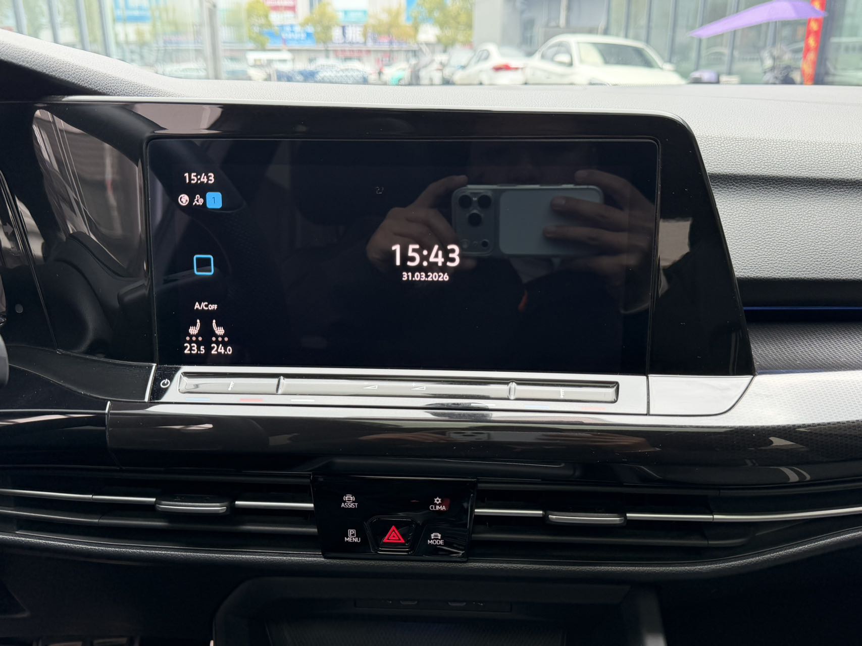 Volkswagen Golf Синий